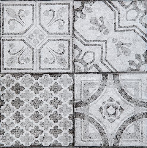 d-c-fix suelo vinilo autoadhesivo Estilo marroquí clásico - 11 losetas - impermeable, duradero, decorativo vinilico - baldosas azulejos adhesivos PVC - para cocina, baño y salón - 30,5 x 30,5 cm
